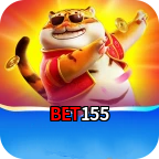 Imagem promocional da BET155 mostrando a plataforma e suas vantagens